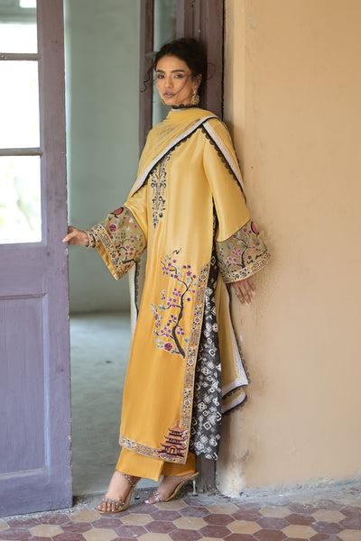 Zainab Chottani | Summer Edition 26 |Butter Yellow