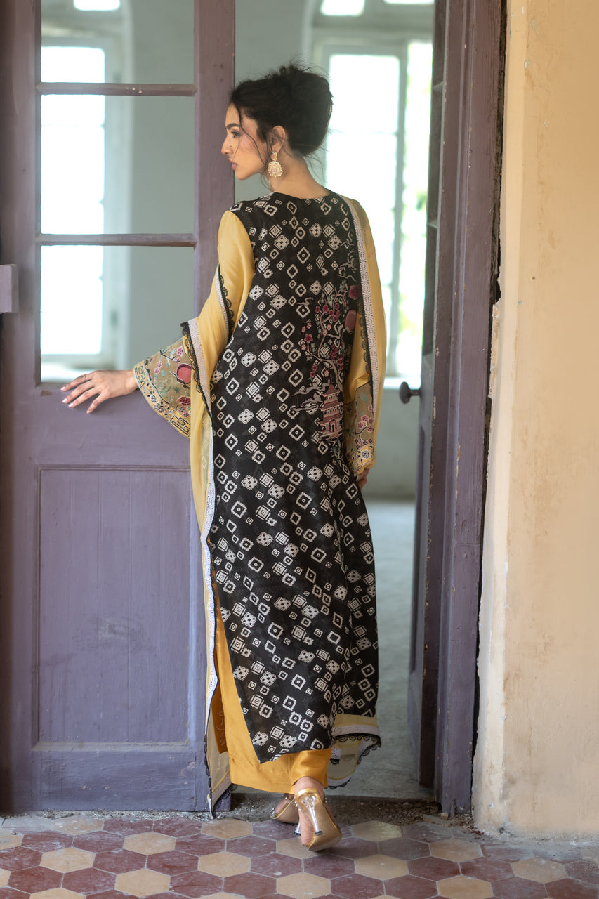 Zainab Chottani | Summer Edition 26 |Butter Yellow-2