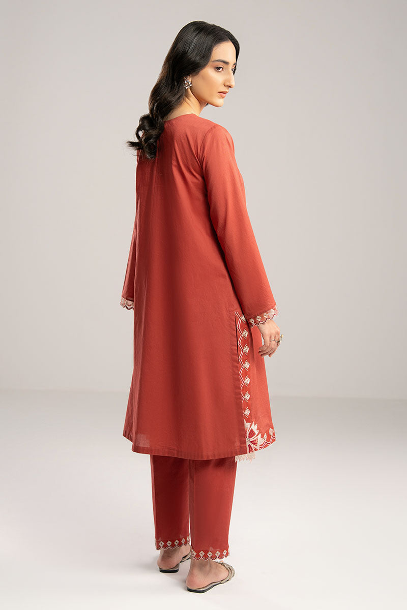 Cross Stitch | Exclusive Pret | Autumn Glaze-2PC (Shirt & Trouser)-6
