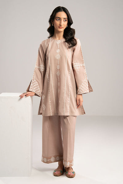 Cross Stitch | Exclusive Pret | Wheat White-2PC (Shirt & Trouser)