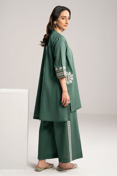 Cross Stitch | Exclusive Pret | Azure Charm-2PC (Shirt & Trouser)
