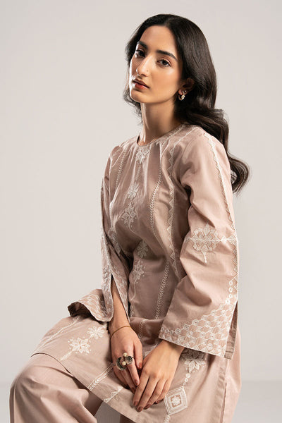 Cross Stitch | Exclusive Pret | Wheat White-2PC (Shirt & Trouser)