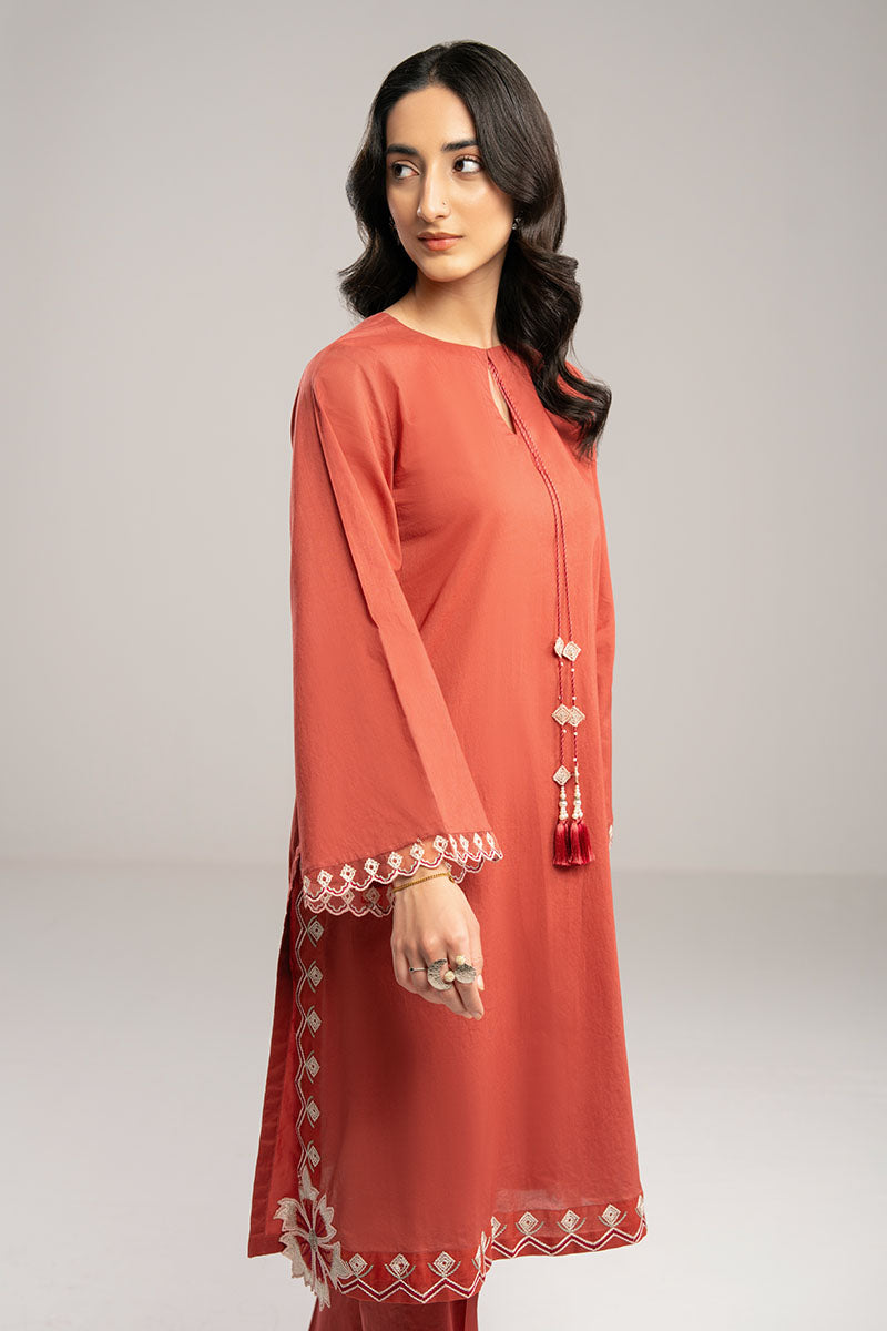 Cross Stitch | Exclusive Pret | Autumn Glaze-2PC (Shirt & Trouser), image 3