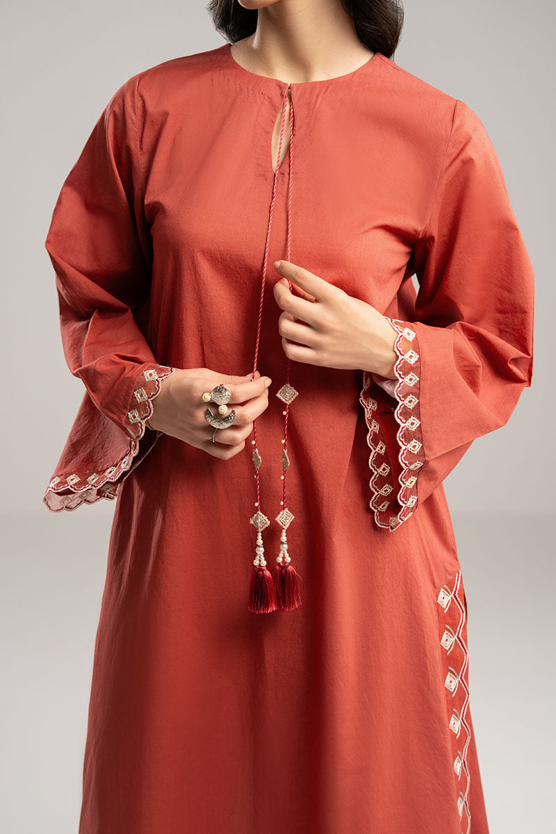Cross Stitch | Exclusive Pret | Autumn Glaze-2PC (Shirt & Trouser)-2