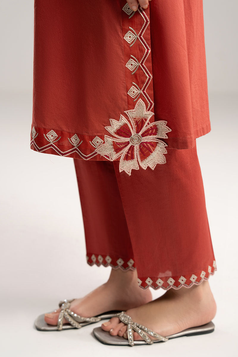 Cross Stitch | Exclusive Pret | Autumn Glaze-2PC (Shirt & Trouser)-4