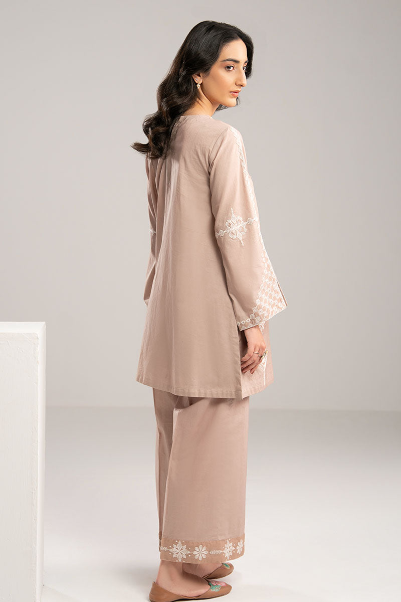 Cross Stitch | Exclusive Pret | Wheat White-2PC (Shirt & Trouser)-6