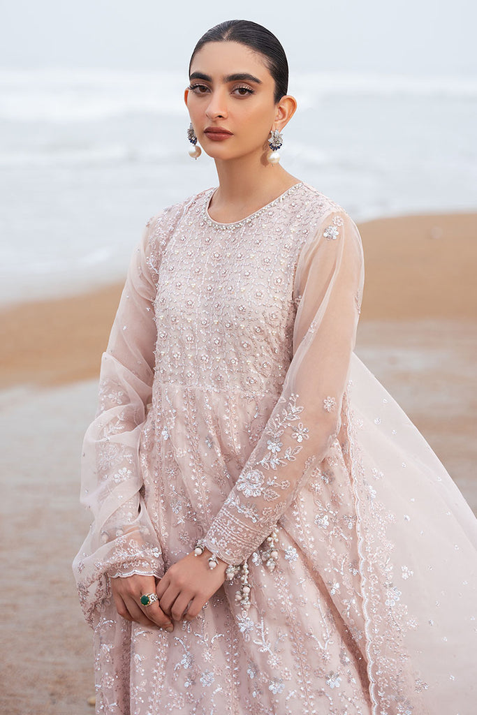 Cross Stitch | Wedding Collection 25 | CARNATION CHARM -  Cross Stitch Ladies Clothes - Original Designer Dress - House of Maryam