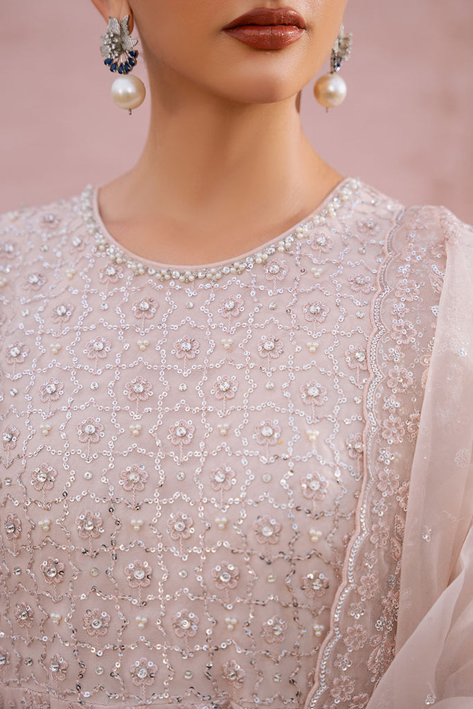 Cross Stitch | Wedding Collection 25 | CARNATION CHARM -  Cross Stitch Ladies Clothes - Original Designer Dress - House of Maryam