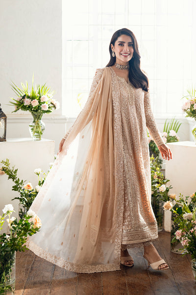 Azure | Vogue Formals | Celestial Cream -  Azure Ladies Clothes - Original Designer Dress - House of Maryam