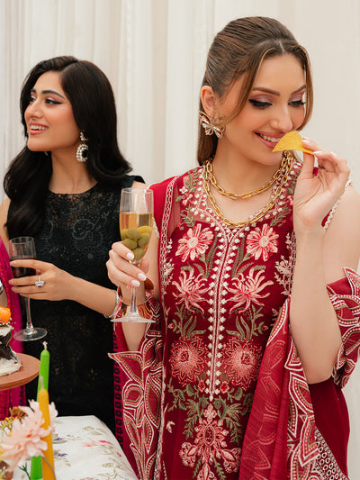 Mahnur | Allenura Luxury Lawn 24 | CELESTIAL -  Mahnur Luxury - Original Designer Dress - House of Maryam