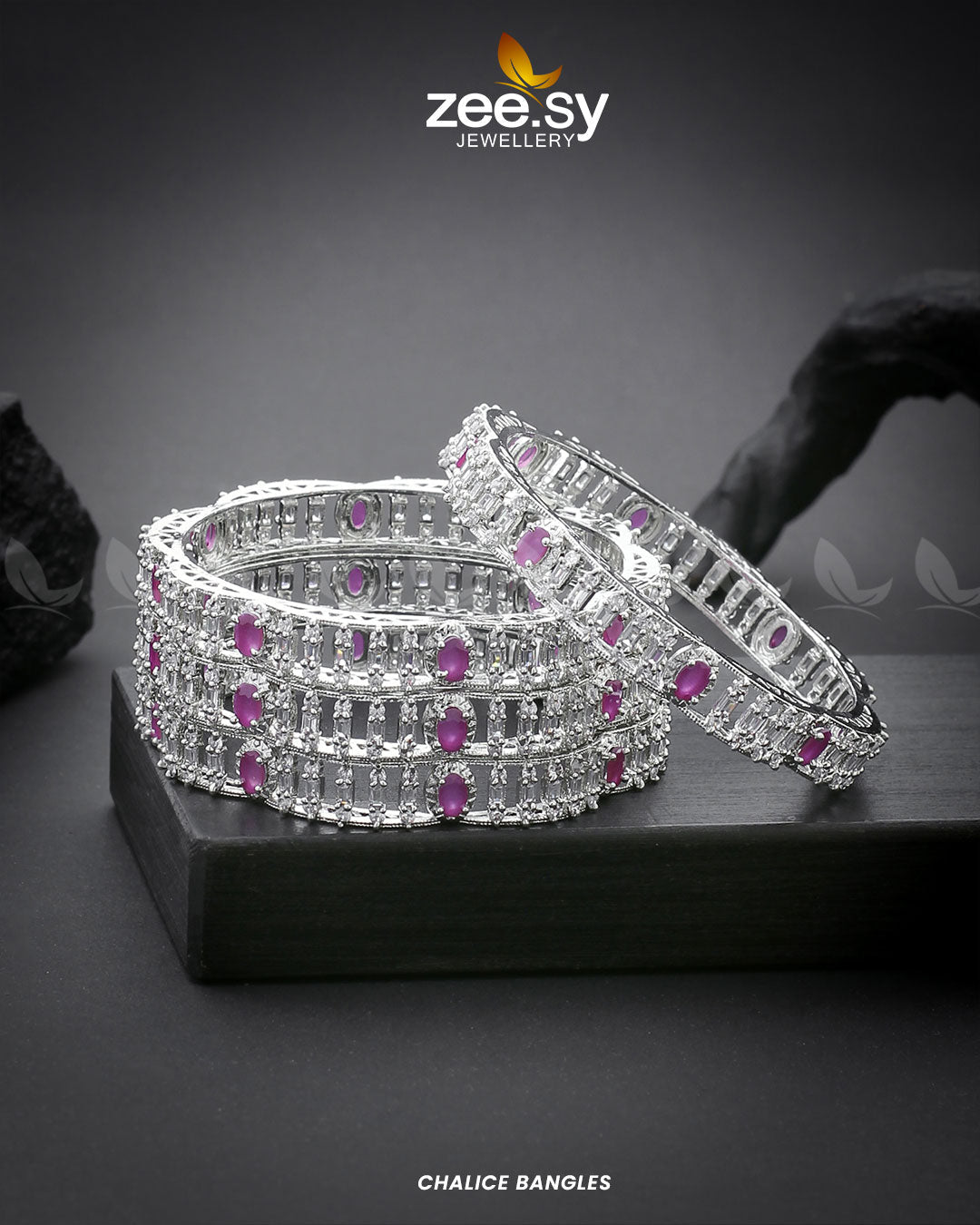 Chalice Bangles -  Zeesy Bangles - Original Designer Dress - House of Maryam