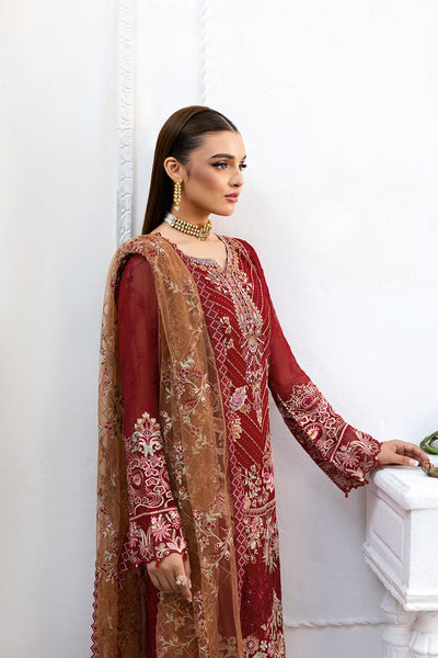 Ramsha | Chevron Chiffon Collection | A-1010 -  Ramsha Ladies Clothes - Original Designer Dress - House of Maryam