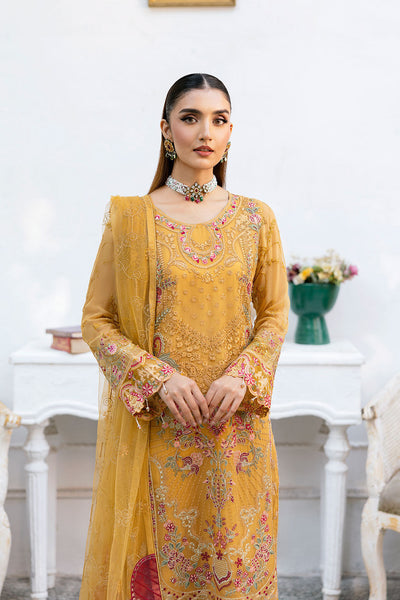 Ramsha | Chevron Chiffon Collection | A-1004 -  Ramsha Ladies Clothes - Original Designer Dress - House of Maryam