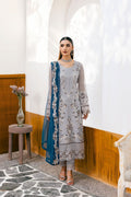 Ramsha | Chevron Chiffon Collection |A-1001 -  Ramsha Ladies Clothes -  House of Maryam