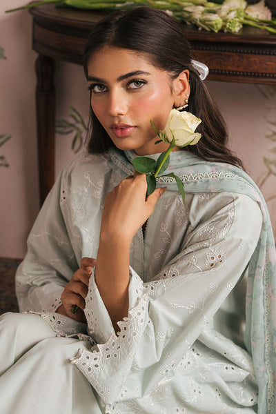 Cross Stitch | Exclusive Pret | Floral Garland-3PC (Shirt, Trouser & Dupatta)