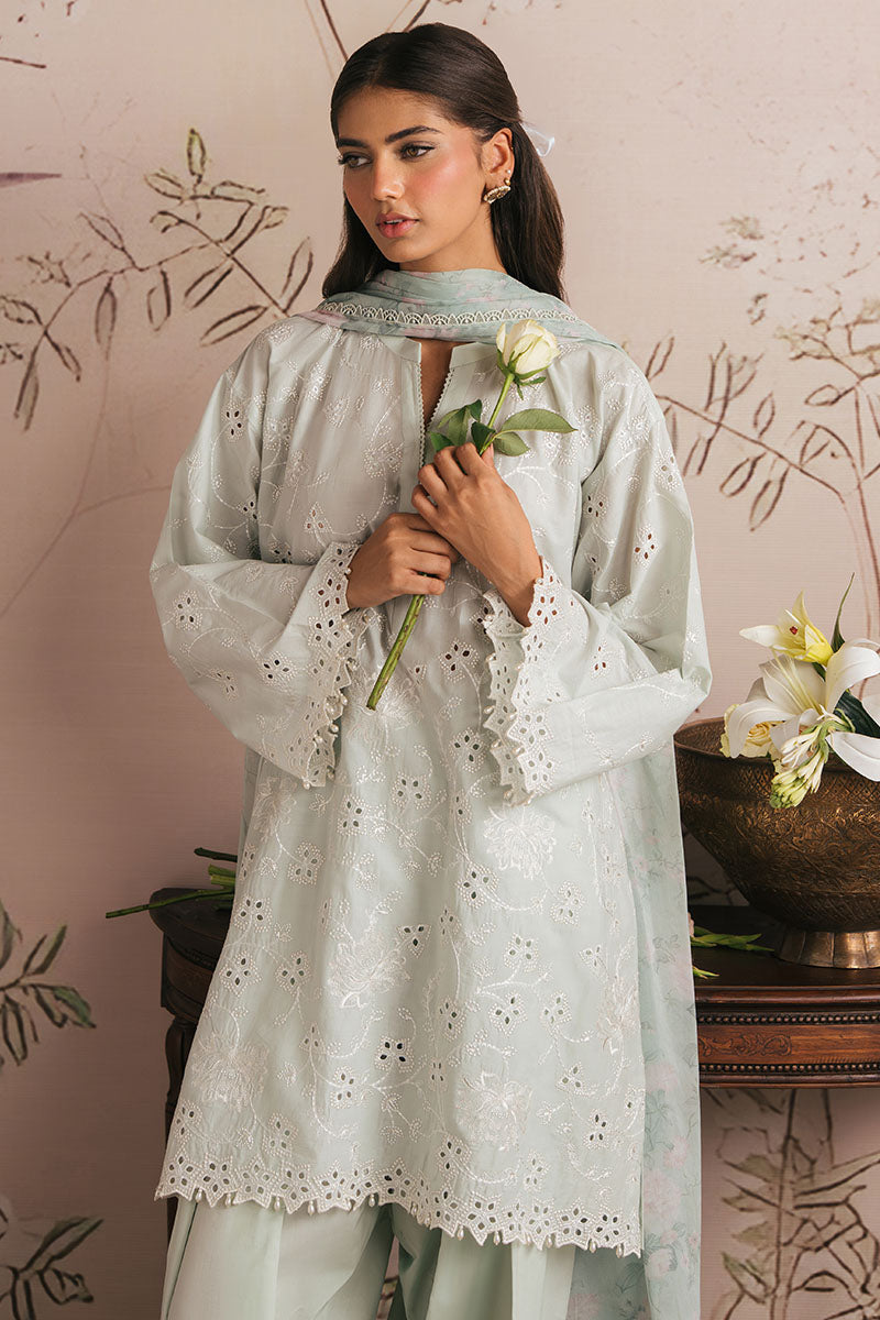 Cross Stitch | Exclusive Pret | Floral Garland-3PC (Shirt, Trouser & Dupatta)-3