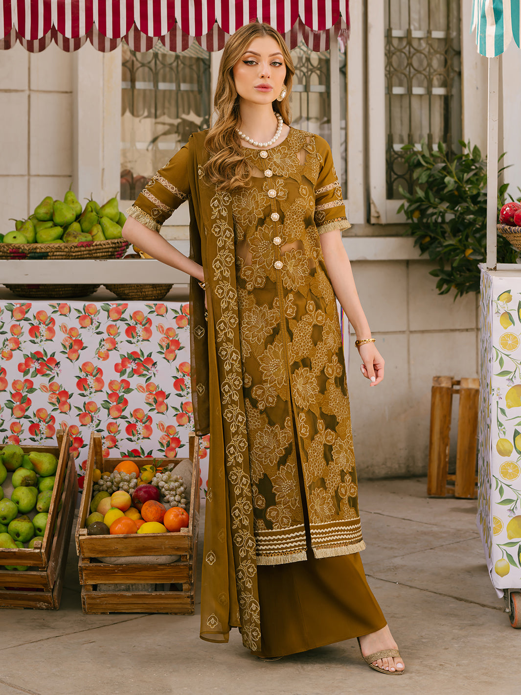 Mahnur | Mahrukh Eid Edit 24 | CHLOE -  Mahnur Luxury - Original Designer Dress - House of Maryam