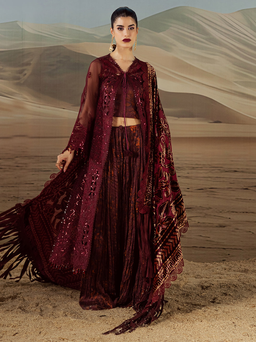 Mahnur | Amelia Luxury Winter 25 | CK-007 Kotrai, image 3
