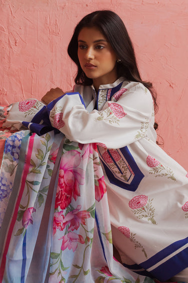 Zara Shahjahn | Coco Prints 24 | D5 -  Zara Shahjahan Casuals - Original Designer Dress - House of Maryam