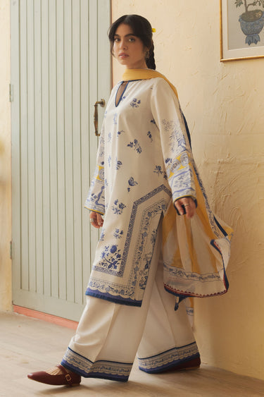 Zara Shahjahn | Coco Prints 24 | D6 -  Zara Shahjahan Casuals - Original Designer Dress - House of Maryam