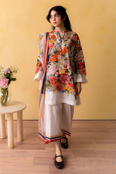Zara Shahjahn | Coco Prints 24 | D7 -  Zara Shahjahan Casuals - Original Designer Dress - House of Maryam