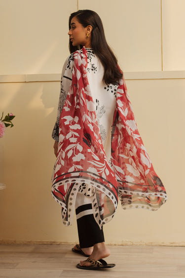 Zara Shahjahn | Coco Prints 24 | D8 -  Zara Shahjahan Casuals - Original Designer Dress - House of Maryam