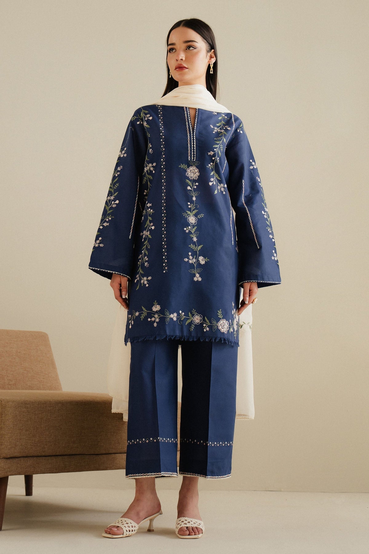 Zara Shahjahan | Eid Pret 25 | CR25P0107 -  Zara Sahjahan Ladies Clothes - Original Designer Dress - House of Maryam