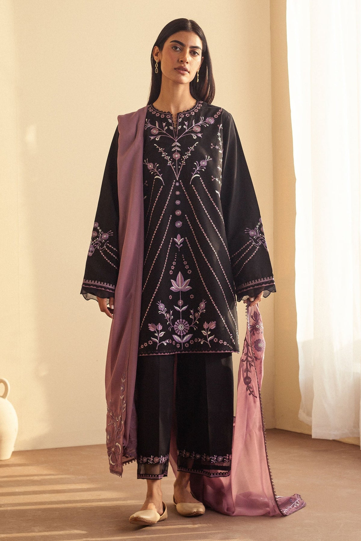 Zara Shahjahan | Eid Pret 25 | CR25P0217 -  Zara Sahjahan Ladies Clothes - Original Designer Dress - House of Maryam