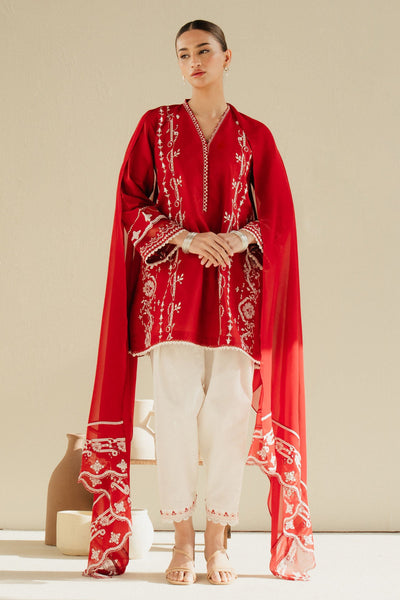 Zara Shahjahan | Eid Pret 25 | CR25P0224 -  Zara Sahjahan Ladies Clothes - Original Designer Dress - House of Maryam
