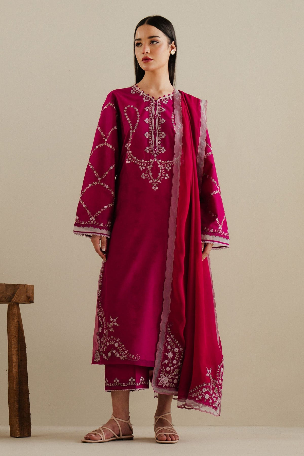 Zara Shahjahan | Eid Pret 25 | CR25P0228 -  Zara Sahjahan Ladies Clothes - Original Designer Dress - House of Maryam