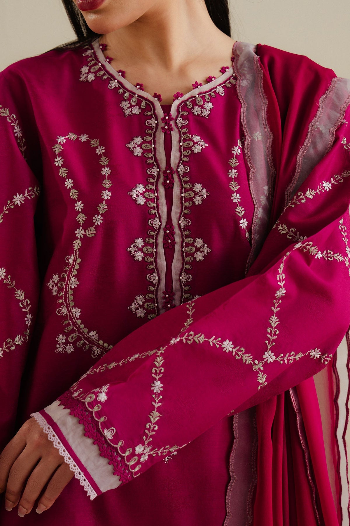 Zara Shahjahan | Eid Pret 25 | CR25P0228 -  Zara Sahjahan Ladies Clothes - Original Designer Dress - House of Maryam