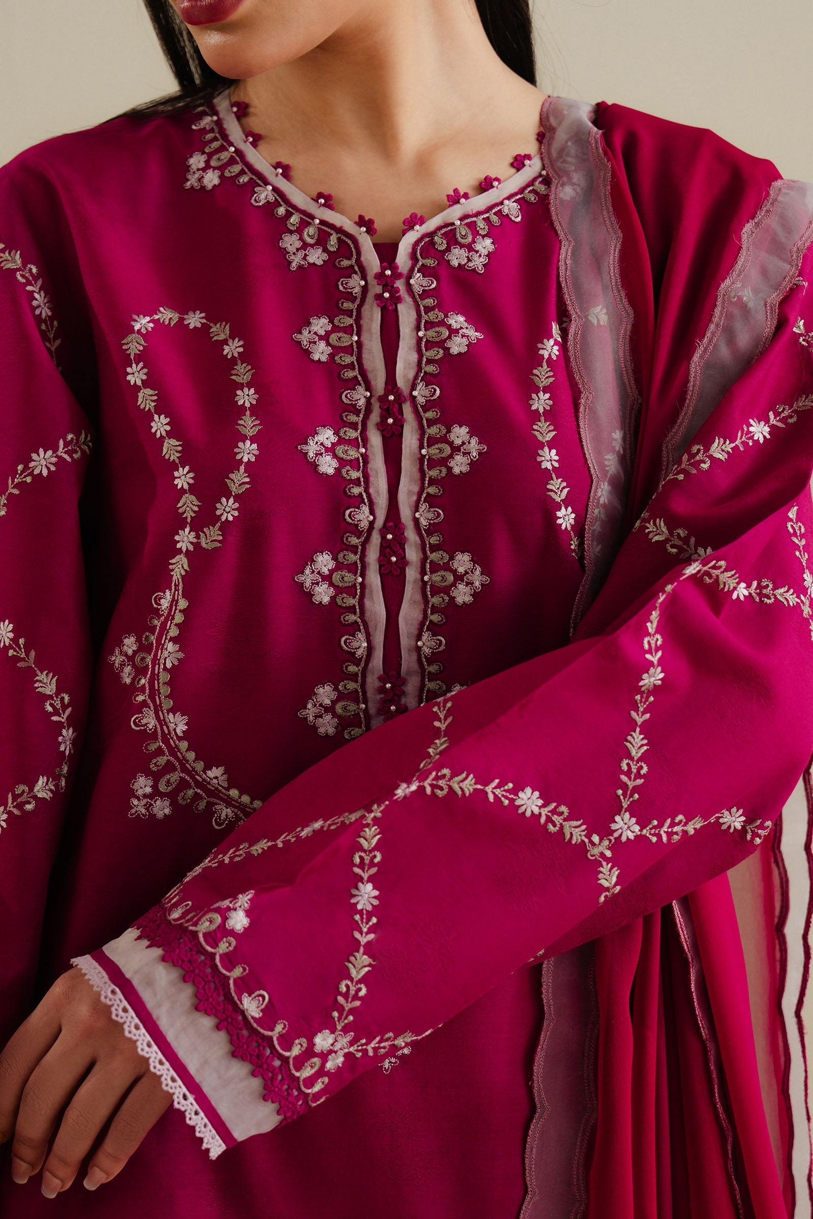 Zara Shahjahan | Eid Pret 25 | CR25P0228 -  Zara Sahjahan Ladies Clothes -  House of Maryam