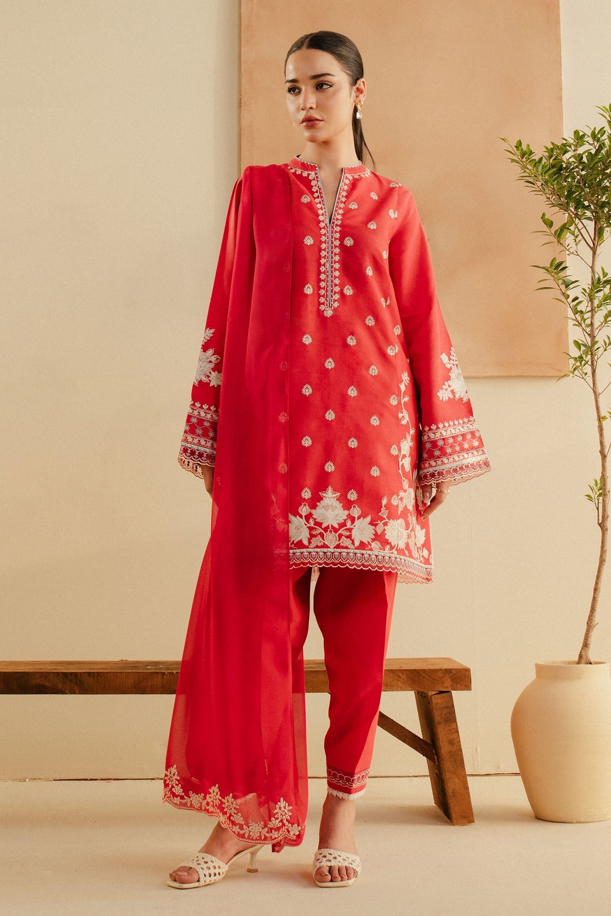 Zara Shahjahan | Eid Pret 25 | CR25P0230 -  Zara Sahjahan Ladies Clothes - Original Designer Dress - House of Maryam