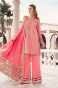 Maria B | Sateen Formals 23 | Candy Pink CST-701 by Designer Maria B - House of Maryam - Pakistani Designer Ethnic Wear in {{ shop.shopifyCountryName }}