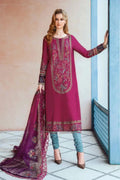 Maria B | Sateen Formals 23 | Magenta CST-704 by Designer Maria B - House of Maryam - Pakistani Designer Ethnic Wear in {{ shop.shopifyCountryName }}