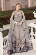 Maria B | Sateen Formals 23 | Grey CST-707 by Designer Maria B - House of Maryam - Pakistani Designer Ethnic Wear in {{ shop.shopifyCountryName }}