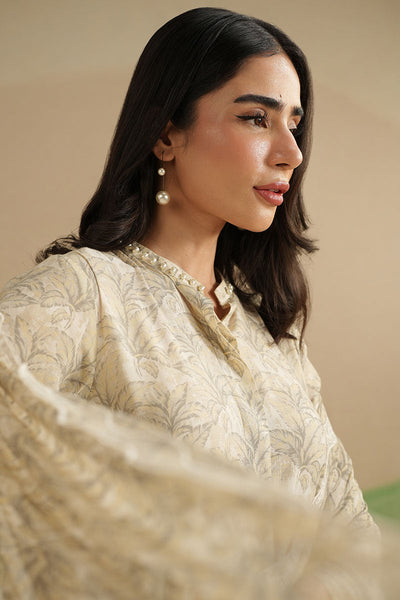 Cross Stitch | Exclusive Pret | Forest Trial-2PC (Shirt & Dupatta)
