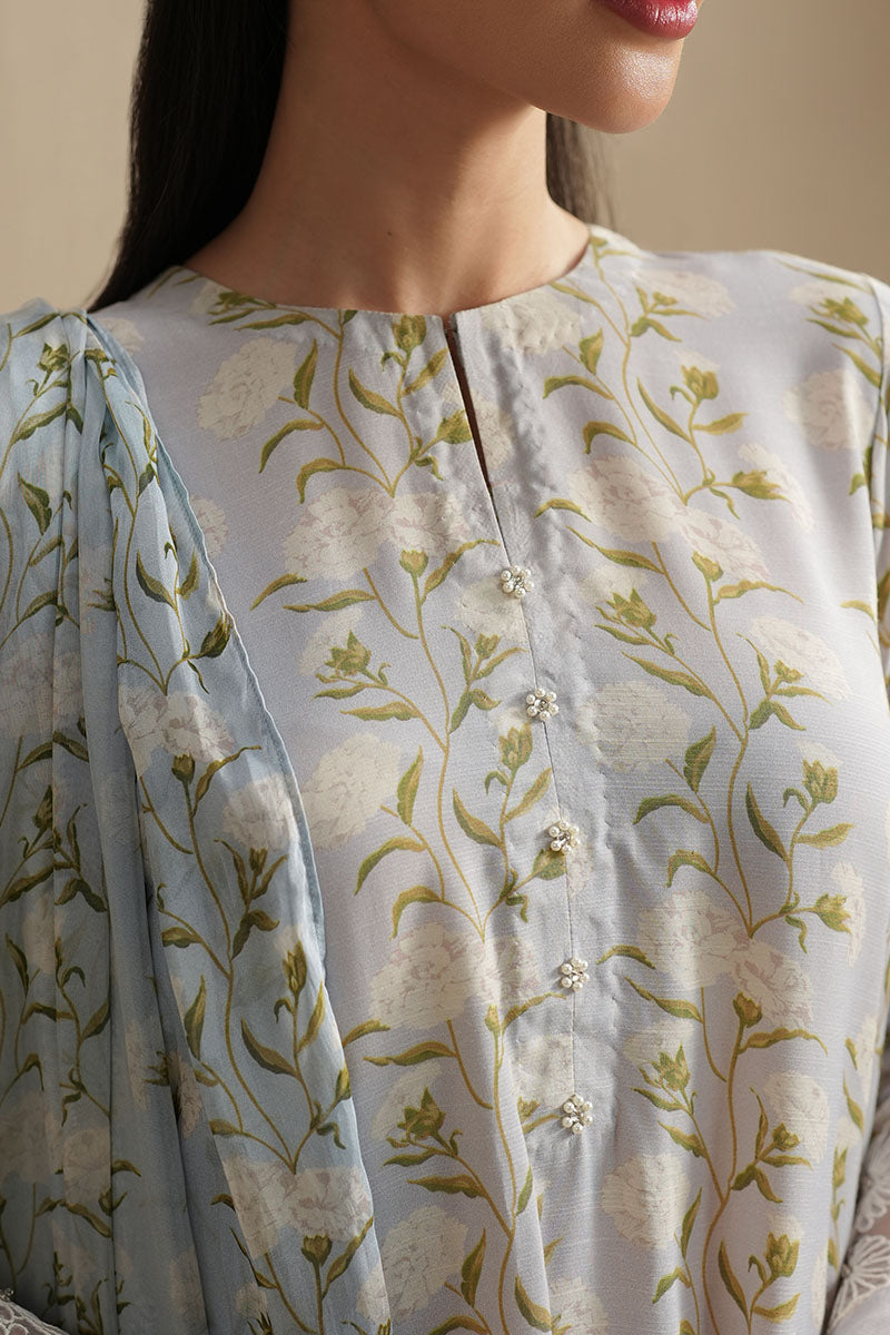 Cross Stitch | Exclusive Pret | Ocean Breeze-2PC (Shirt & Dupatta), image 2