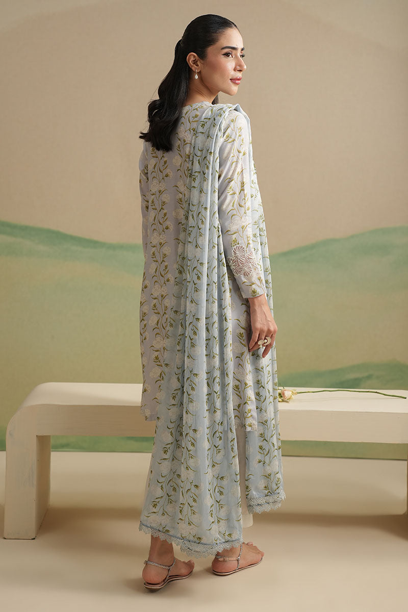 Cross Stitch | Exclusive Pret | Ocean Breeze-2PC (Shirt & Dupatta), image 5