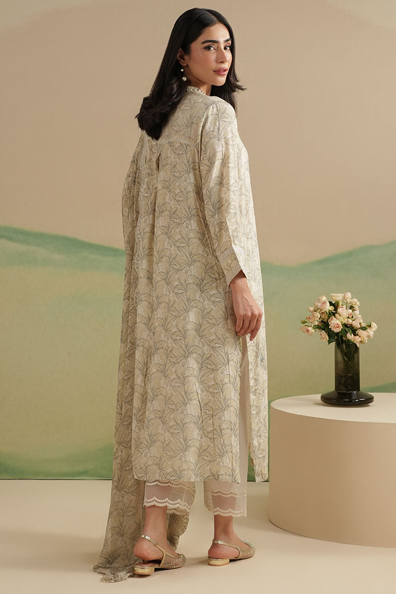 Cross Stitch | Exclusive Pret | Forest Trial-2PC (Shirt & Dupatta), image 7