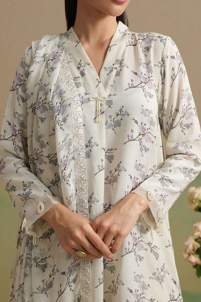 Cross Stitch | Exclusive Pret | Celestial Tide-2PC (Shirt & Dupatta)