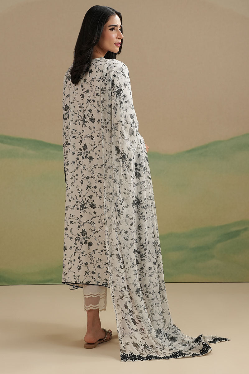 Cross Stitch | Exclusive Pret | Lunar Grove-2PC (Shirt & Dupatta), image 5