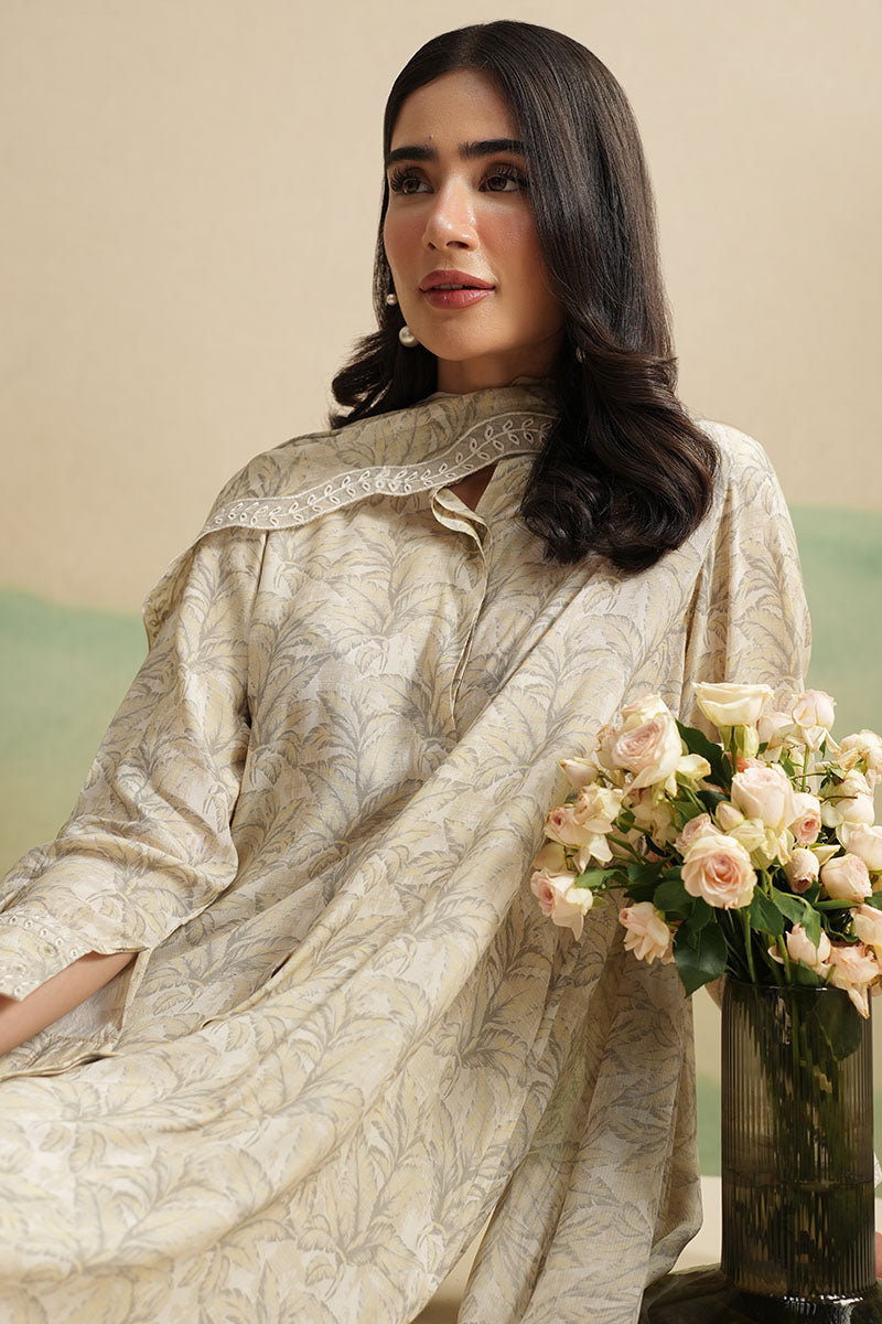 Cross Stitch | Exclusive Pret | Forest Trial-2PC (Shirt & Dupatta), image 6