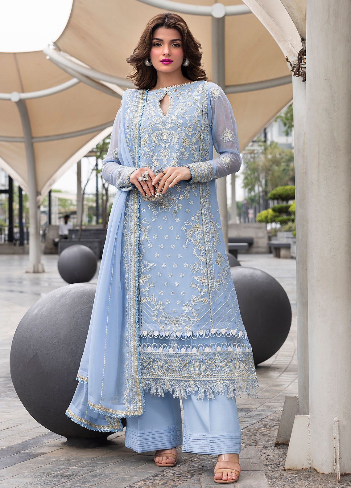 Sahane | At First Glance | CT 25001 First Rain -  Sahane Ladies Clothes - Original Designer Dress - House of Maryam