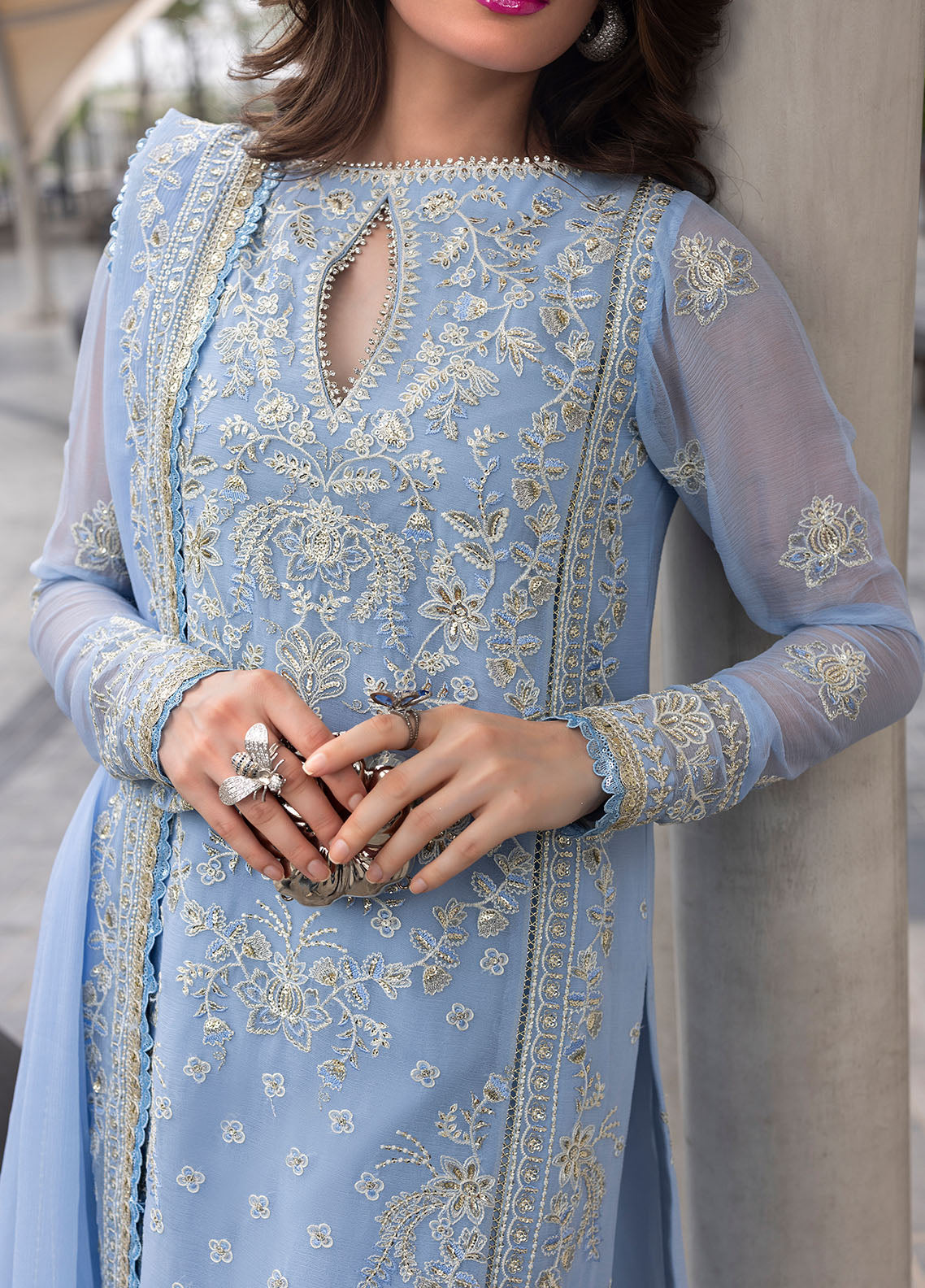 Sahane | At First Glance | CT 25001 First Rain -  Sahane Ladies Clothes - Original Designer Dress - House of Maryam