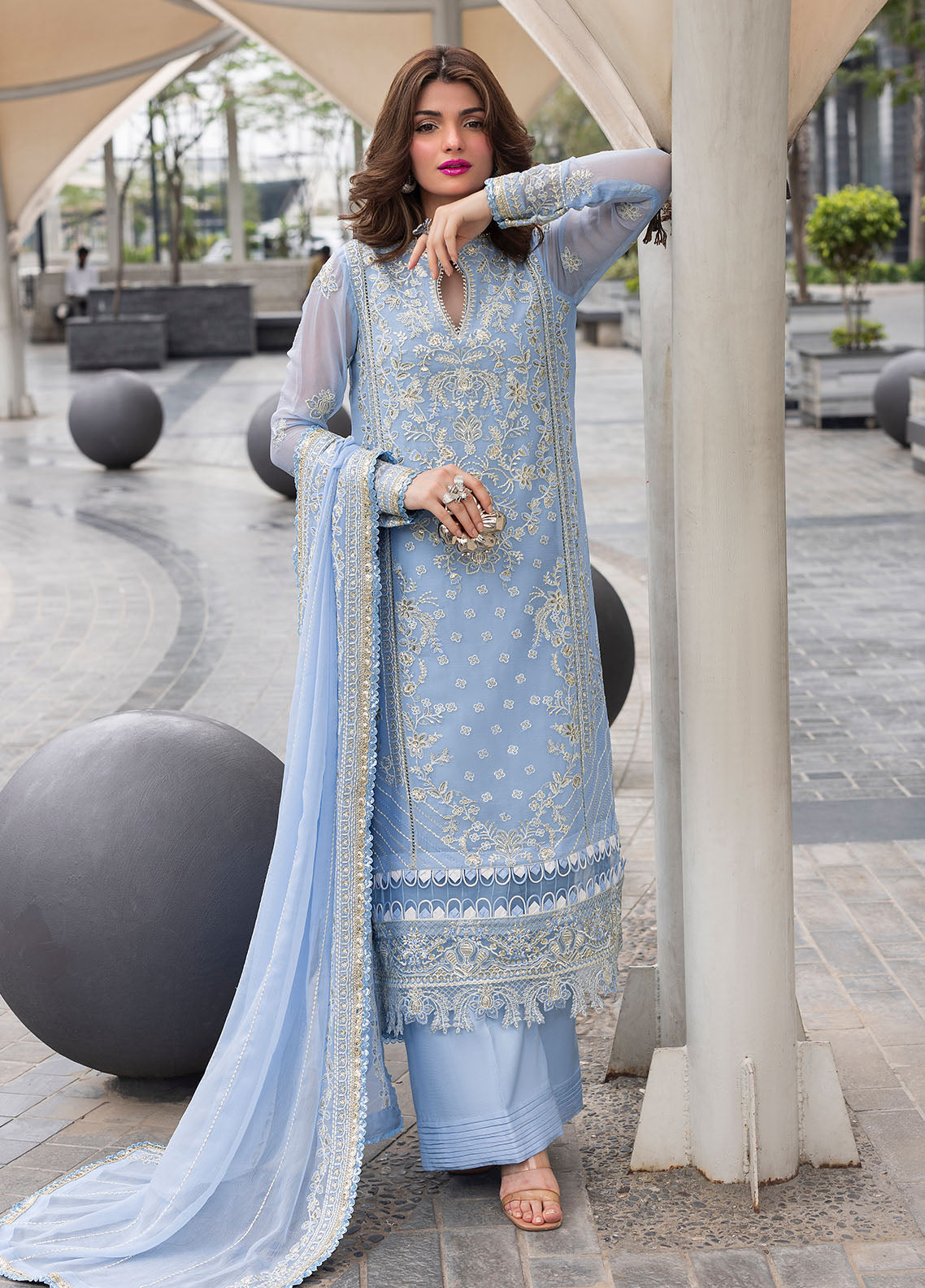 Sahane | At First Glance | CT 25001 First Rain -  Sahane Ladies Clothes - Original Designer Dress - House of Maryam