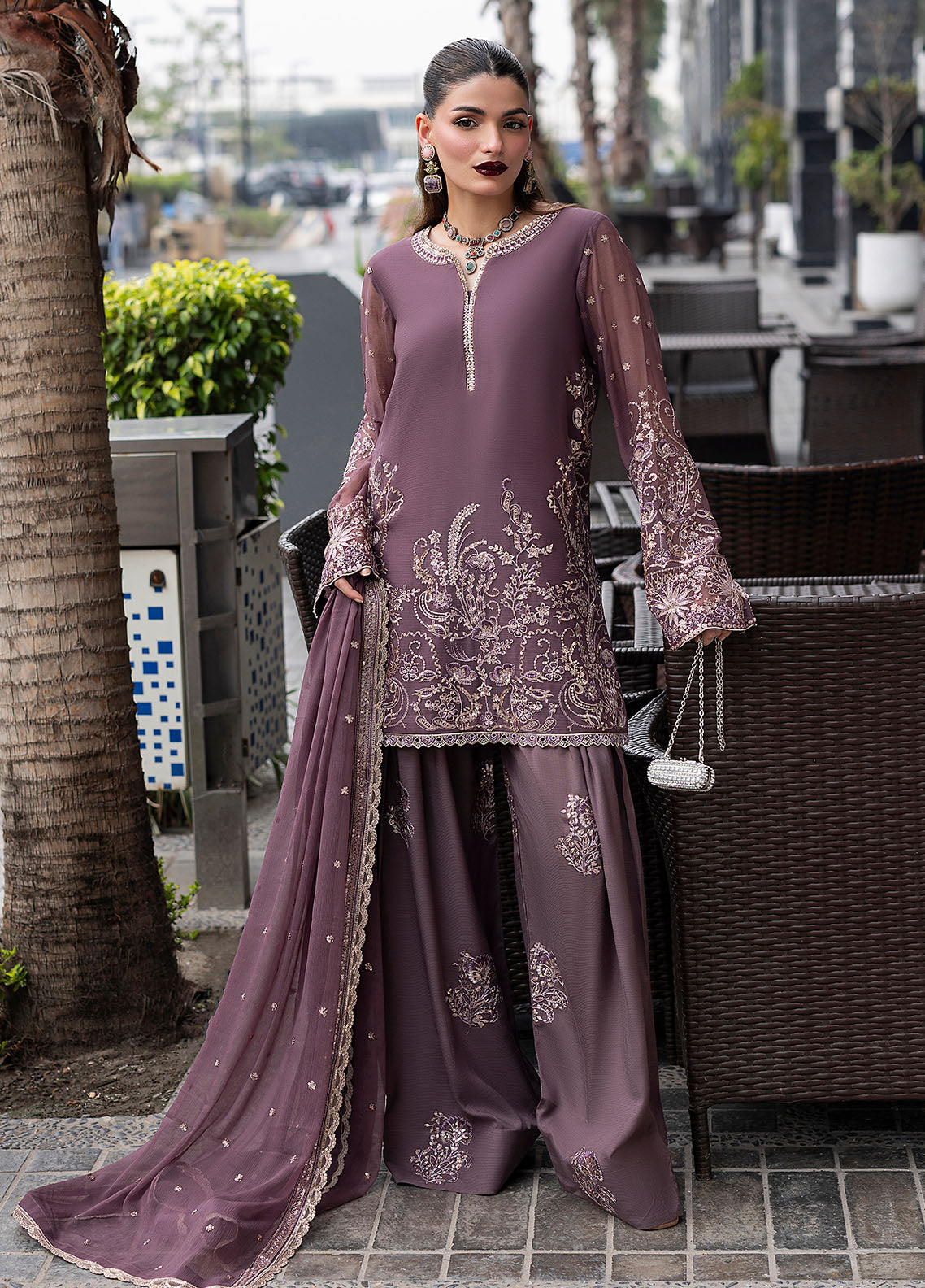 Sahane | At First Glance |   CT 25005 Roseate -  Sahane Ladies Clothes - Original Designer Dress - House of Maryam