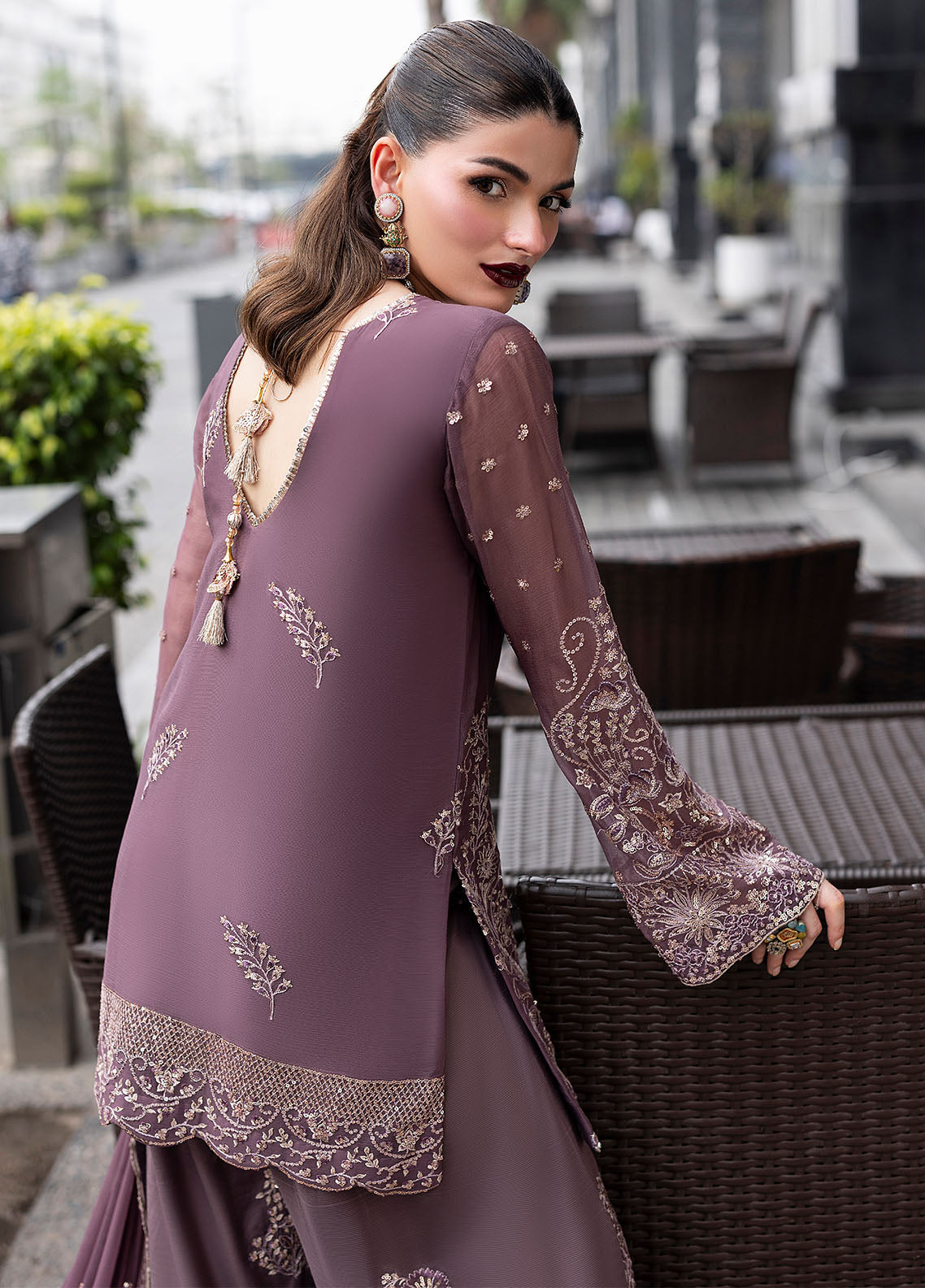 Sahane | At First Glance |   CT 25005 Roseate -  Sahane Ladies Clothes - Original Designer Dress - House of Maryam