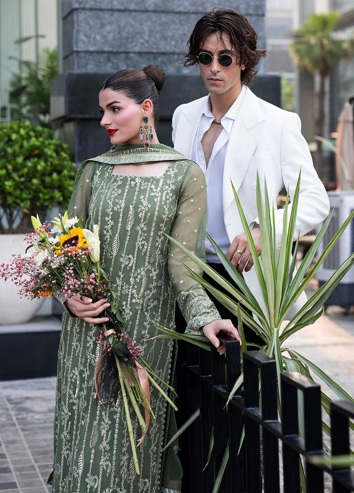 Sahane | At First Glance | CT 25006 Mist -  Sahane Ladies Clothes - Original Designer Dress - House of Maryam