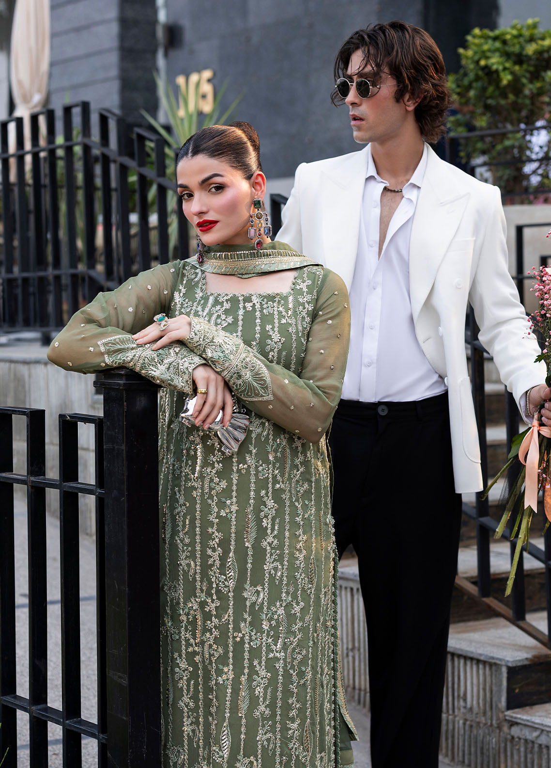 Sahane | At First Glance | CT 25006 Mist -  Sahane Ladies Clothes - Original Designer Dress - House of Maryam
